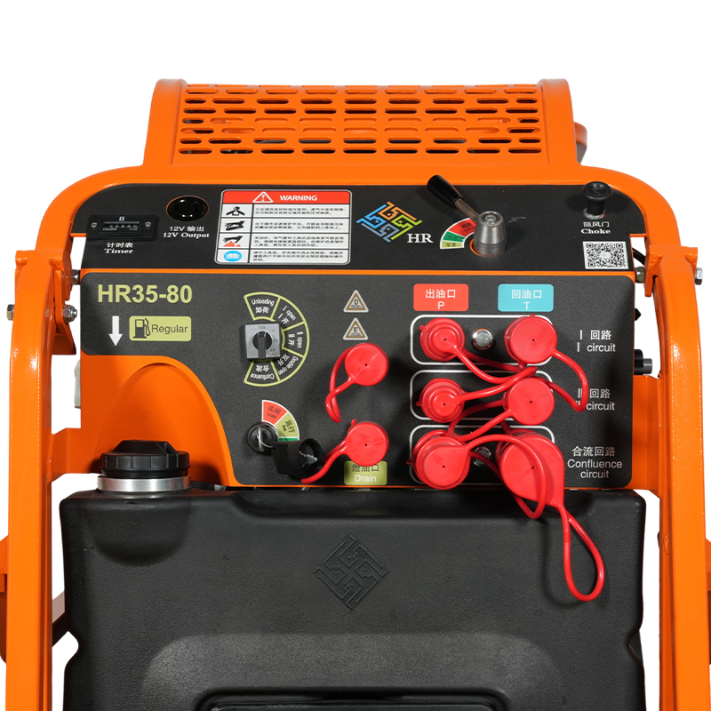 Industrial-gradus Portable 35HP HYDRAULICUS Power Pack（HR35-80P）