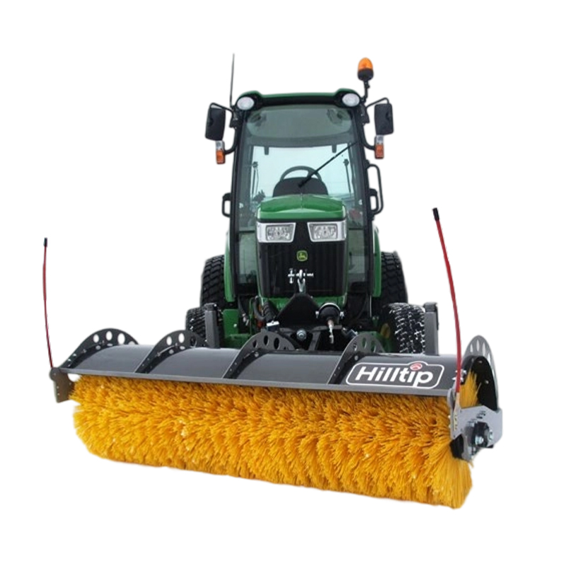 Hydraulic Skid Steer Gyratorius Angulus Broom